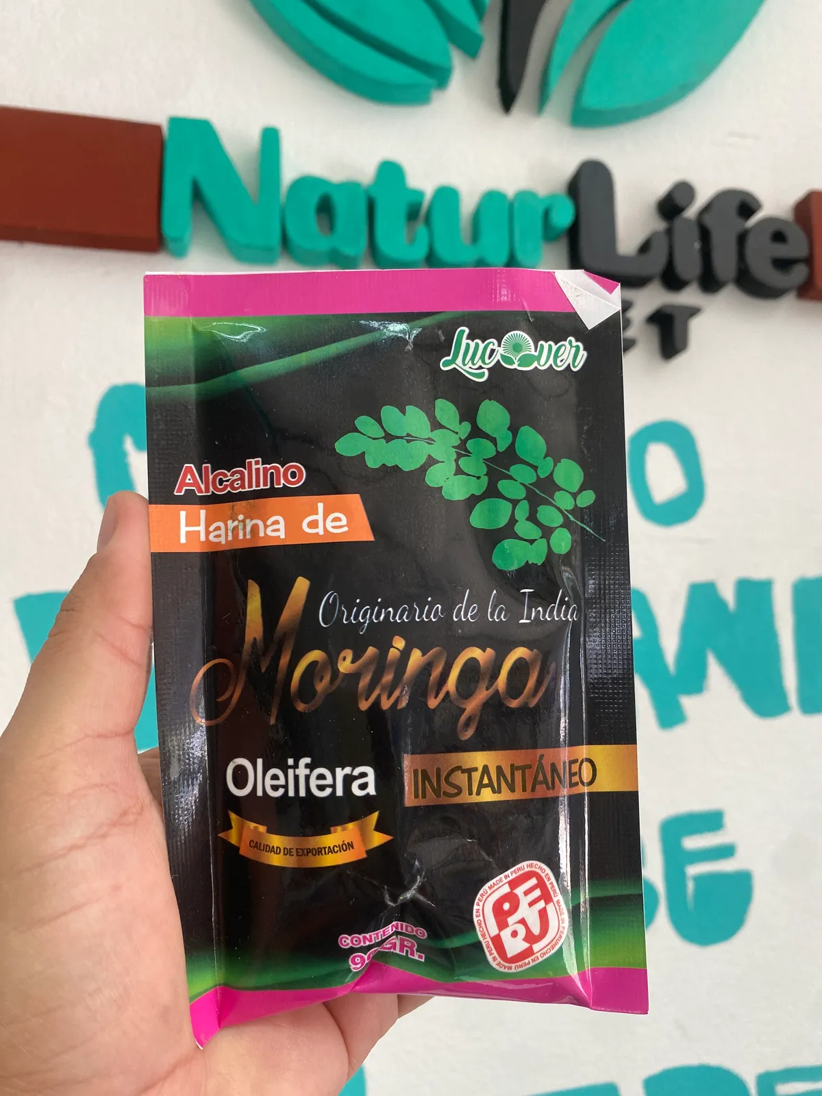 Harina de Moringa x 100gr Peru Instantánea