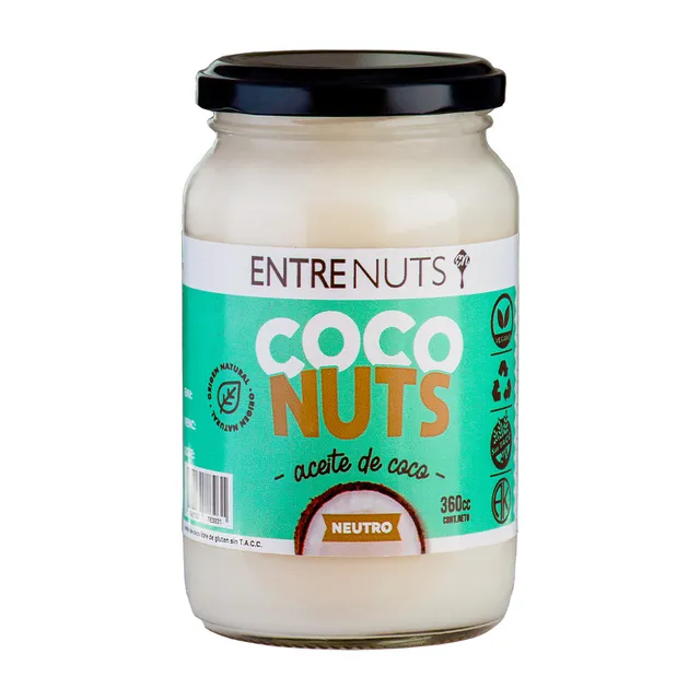 ACEITE DE COCO NEUTRO X 360CC ENTRE NUTS