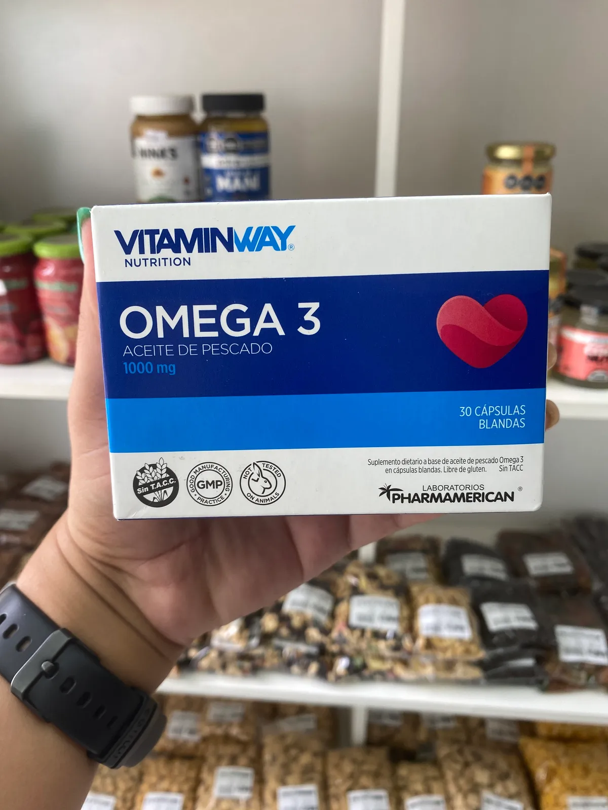 OMEGA 3 ACEITE DE PESCADO X 30 CAPS. VITAMINWAY