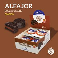 ALFAJOR DE DULCE DE LECHE SIN TACC CERRO AZUL