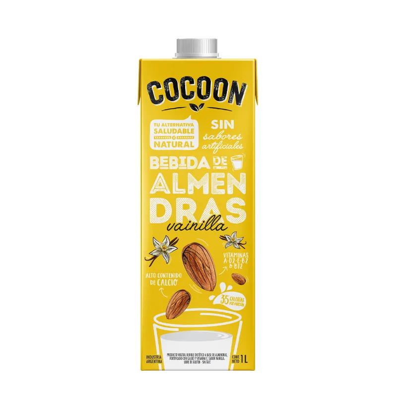 BEBIDA DE ALMENDRA CON VAINILLA COCOON
